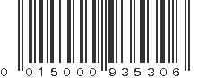 UPC 015000935306