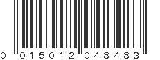 UPC 015012048483