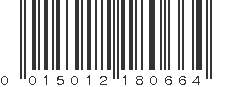 UPC 015012180664