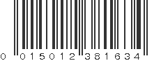 UPC 015012381634