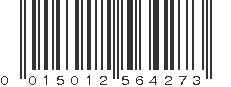 UPC 015012564273