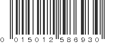 UPC 015012586930