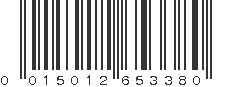 UPC 015012653380