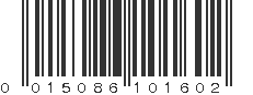 UPC 015086101602