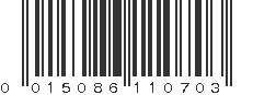 UPC 015086110703