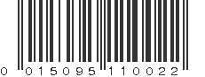 UPC 015095110022