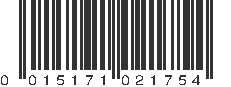 UPC 015171021754