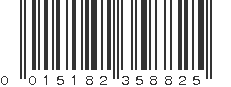 UPC 015182358825