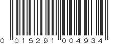 UPC 015291004934