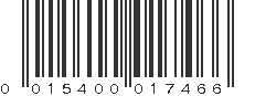 UPC 015400017466