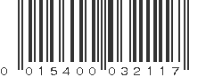 UPC 015400032117