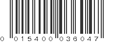 UPC 015400036047