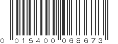 UPC 015400068673