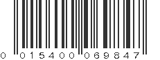 UPC 015400069847