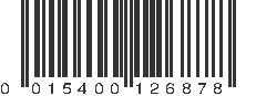 UPC 015400126878