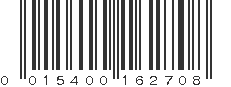 UPC 015400162708