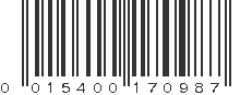 UPC 015400170987