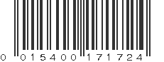 UPC 015400171724