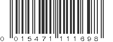 UPC 015471111698