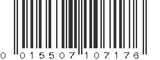 UPC 015507107176