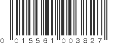 UPC 015561003827