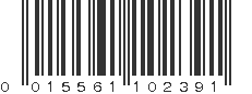 UPC 015561102391