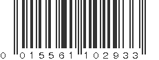 UPC 015561102933