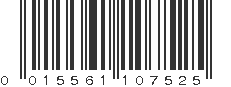 UPC 015561107525