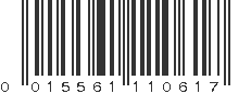 UPC 015561110617