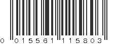 UPC 015561115803