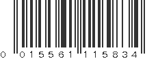 UPC 015561115834