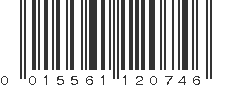 UPC 015561120746