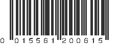 UPC 015561200615