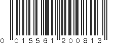 UPC 015561200813