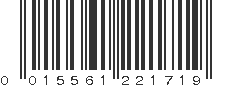 UPC 015561221719