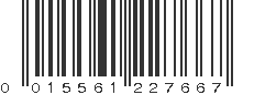 UPC 015561227667