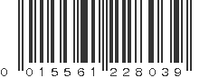 UPC 015561228039