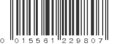 UPC 015561229807