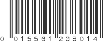 UPC 015561238014