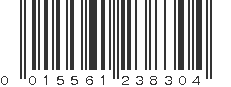 UPC 015561238304