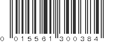 UPC 015561300384