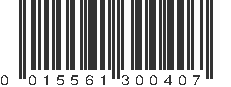 UPC 015561300407