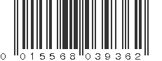 UPC 015568039362
