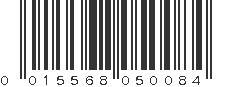 UPC 015568050084