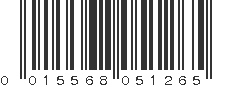 UPC 015568051265