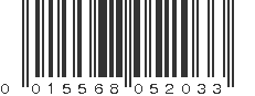 UPC 015568052033