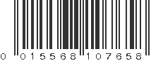 UPC 015568107658