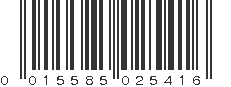 UPC 015585025416