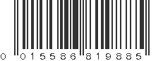 UPC 015586819885