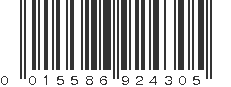 UPC 015586924305